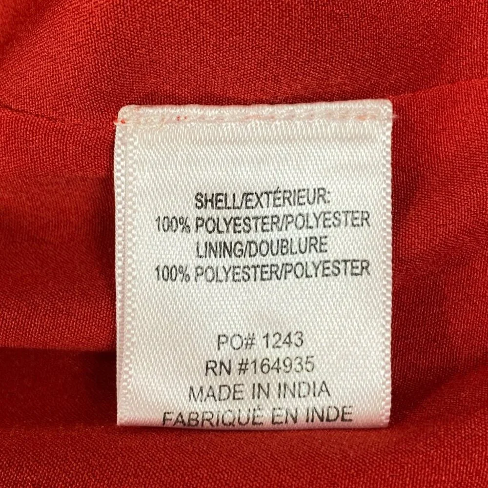 Frances Valentine Barbara Gathered Colorblock Midi Skirt | XL | Lined - Picture 3 of 13